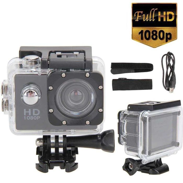 Action Camera – Waterproof – Full HD Sports Camera – New64739029608834120