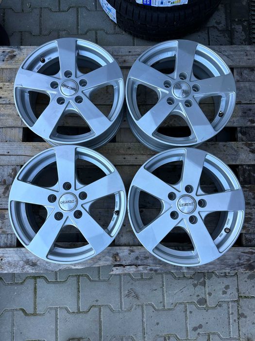 5x112 et47 6j x 15" audi vw skoda komplet alufelgi