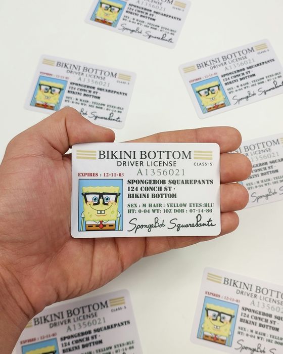 НАЛОЖКА, Сувенірні права з різними персонажами, удостоверения героев