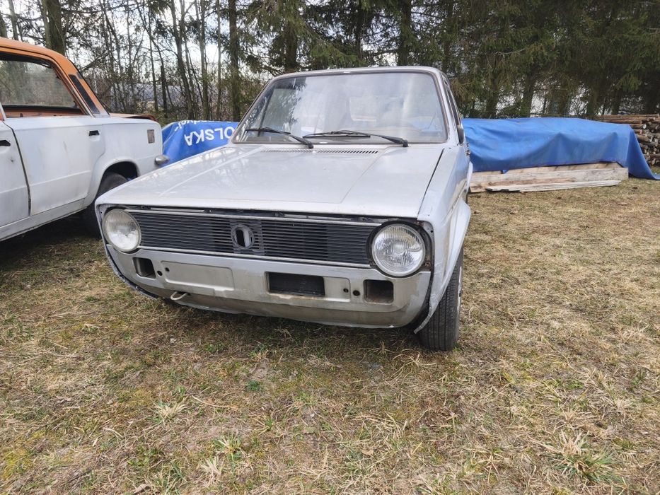 VW golf 1 1978 1.6 krótki Vin wąska lampa