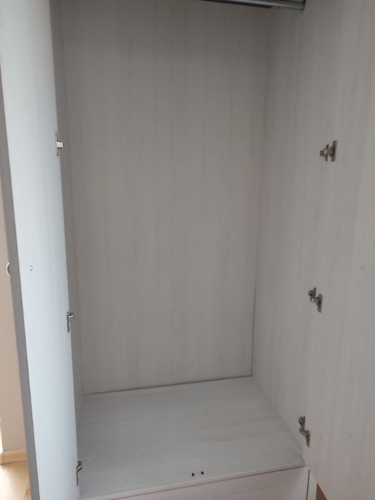 Szafa dwudrzwiowa 90x200 biała szafa