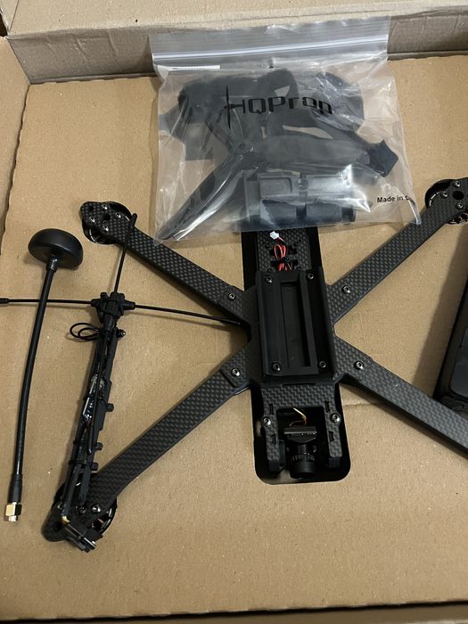 Fpv дрон ,Vtx 3w ФПВ 7дюймів 5,8 управліня 915