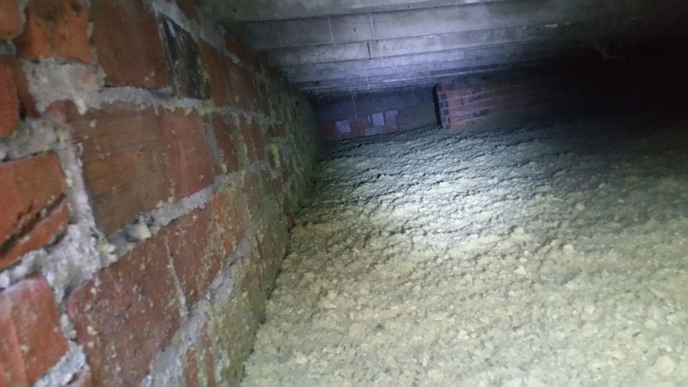 Ocieplenie granulatem wełny stropodachu, poddasza, dachu, Ekofiber