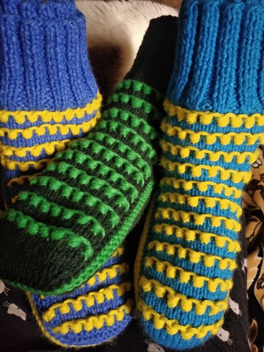 Тёплые подарочки Носки вязаные ручной работы
