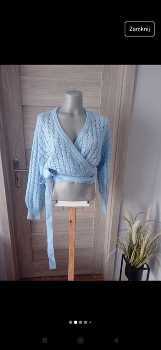 Piękny krótki kardigan H&M