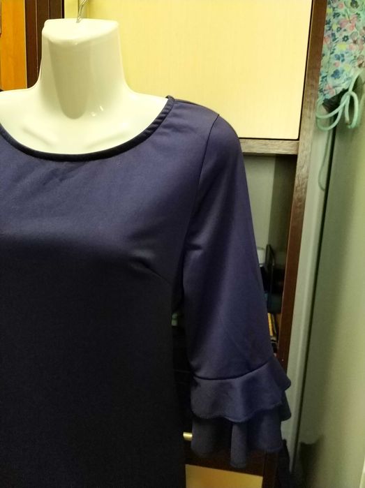 Стильна,темно-синя сукня,плаття 44 р