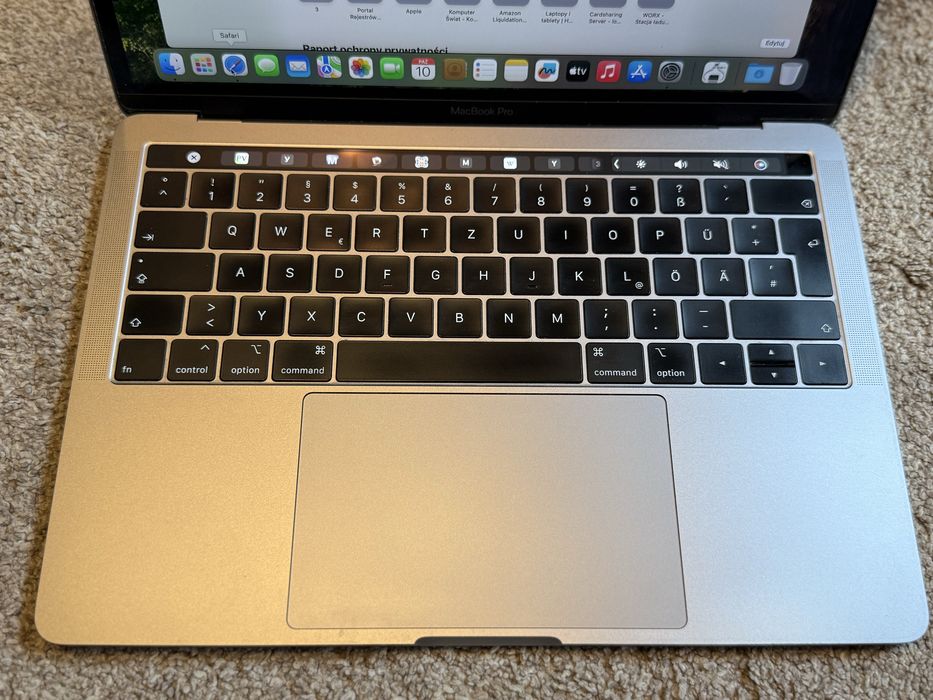 Macbook Pro 2019 toutch bar