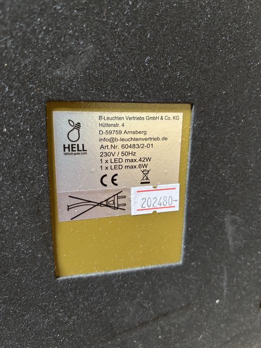 Nowa lampa stojąca podłogowa LED