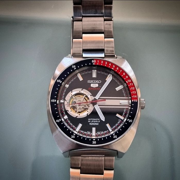 Seiko, SSA329K1, Open Heart, automatic, oryginalny, komplet, Time Tren