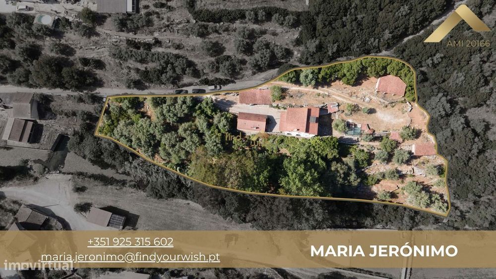 Moradia com 4 quartos e terreno