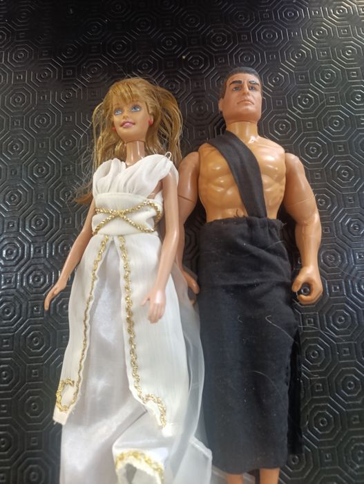 Bonecos casal do Mundo Infernal