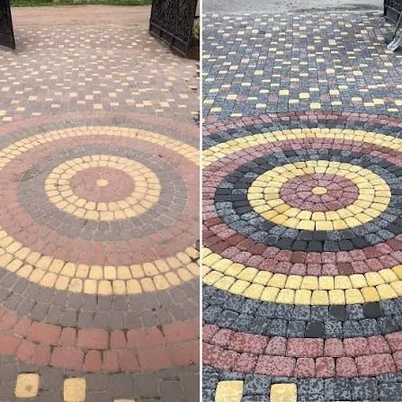 mycie kostki brukowej