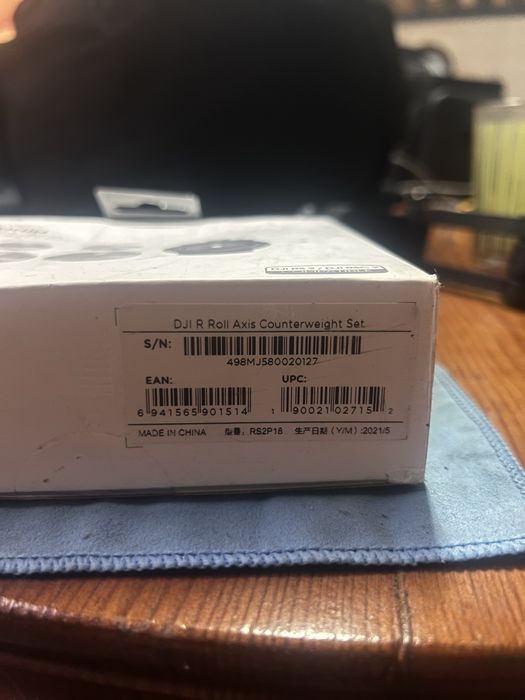 Original DJI RS 2 / RSC 2 / RS 3 Roll Axis Counterweight Set64354217048321122