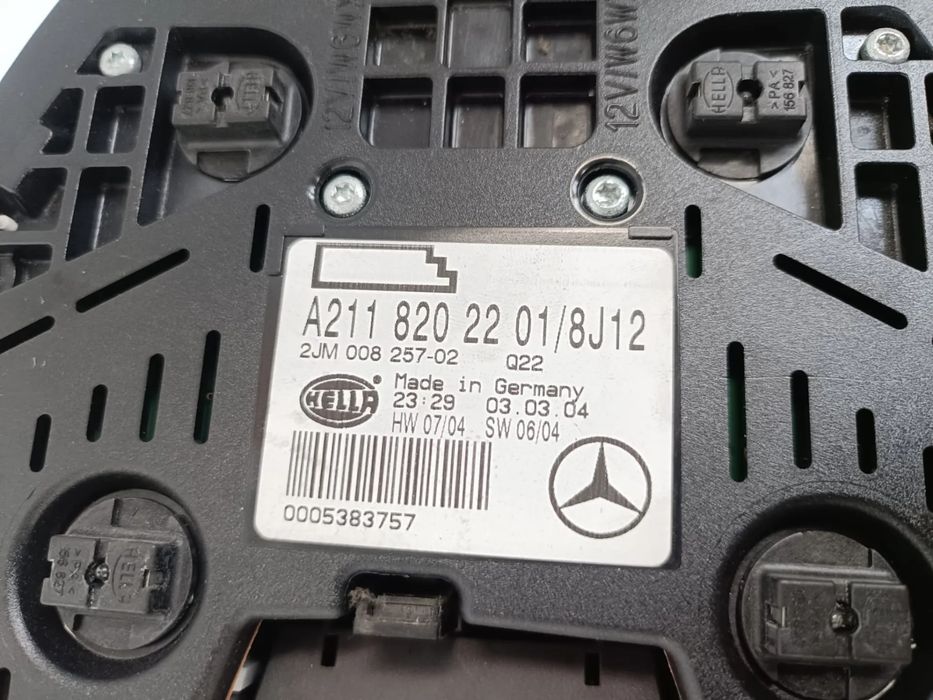 Plafonier frente MERCEDES-BENZ Classe E (W211)