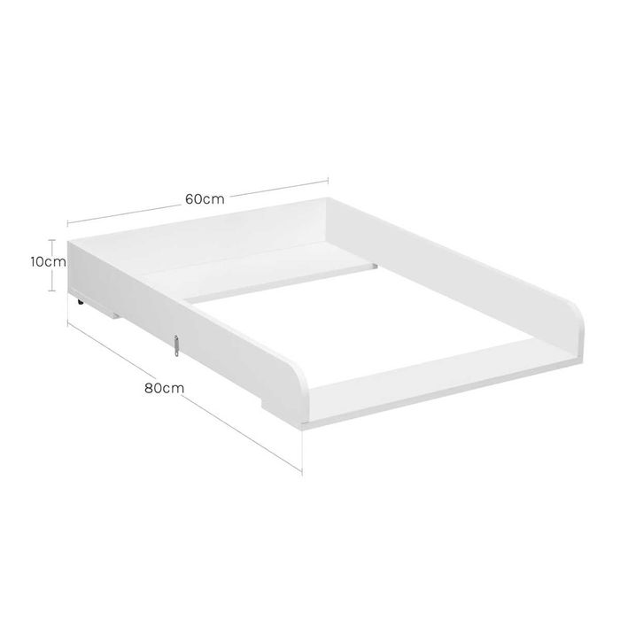 Nowy drewniany przewijak na komodę / regał / MDF / WOLTU !A2170!