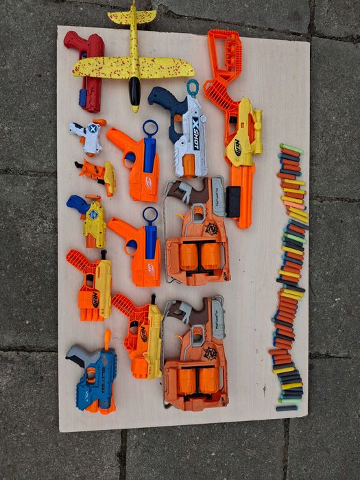 Pistolety zabawkowe Nerf