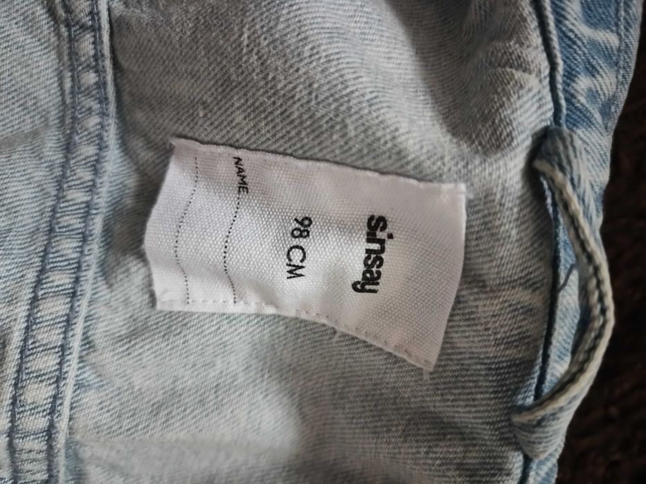 Kamizelka jeansowa dla dziewczynki 98