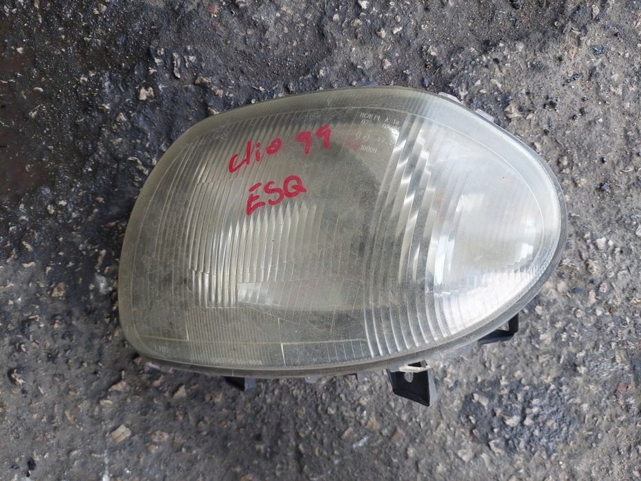 Faróis renault clio 2