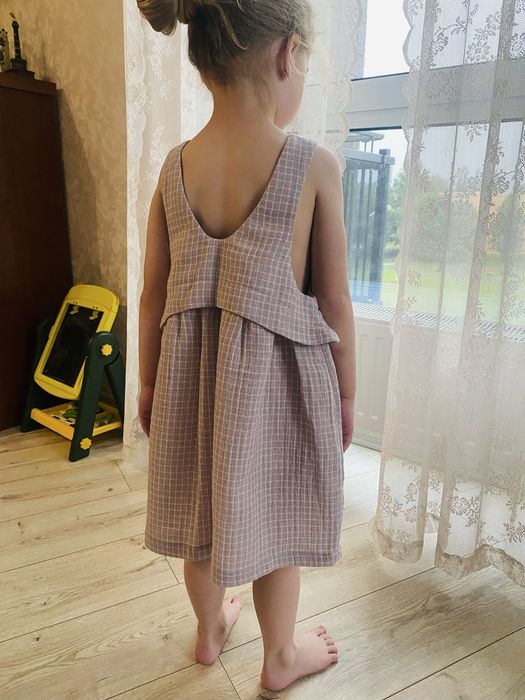 TIMELESZ Zara сукня в клітинку з бретелями 104 розмір
