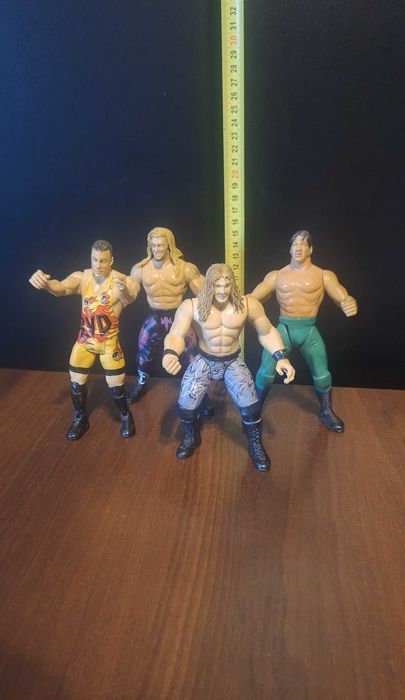 WWE Wrestling JAKKS Pacific zestaw 4 figurek
