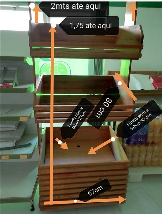 Material de supermercado/ frutaria