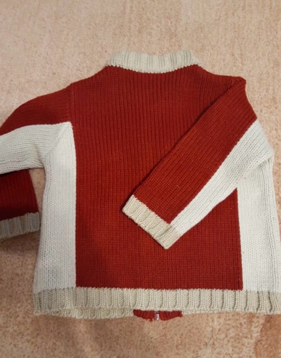 Sweterek zasuwany 12-18 mcy Little Star