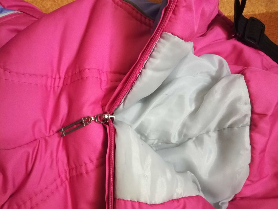 детский зимний комбинезон для девочки