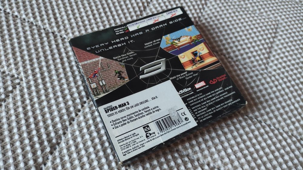 Conjunto de 2 jogos completos Gameboy Advance