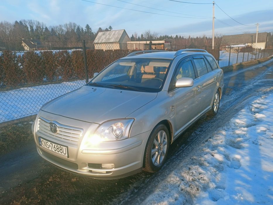 Śliczna TOYOTA AVENSIS  T25-Igła-Klima,skóra-okazja