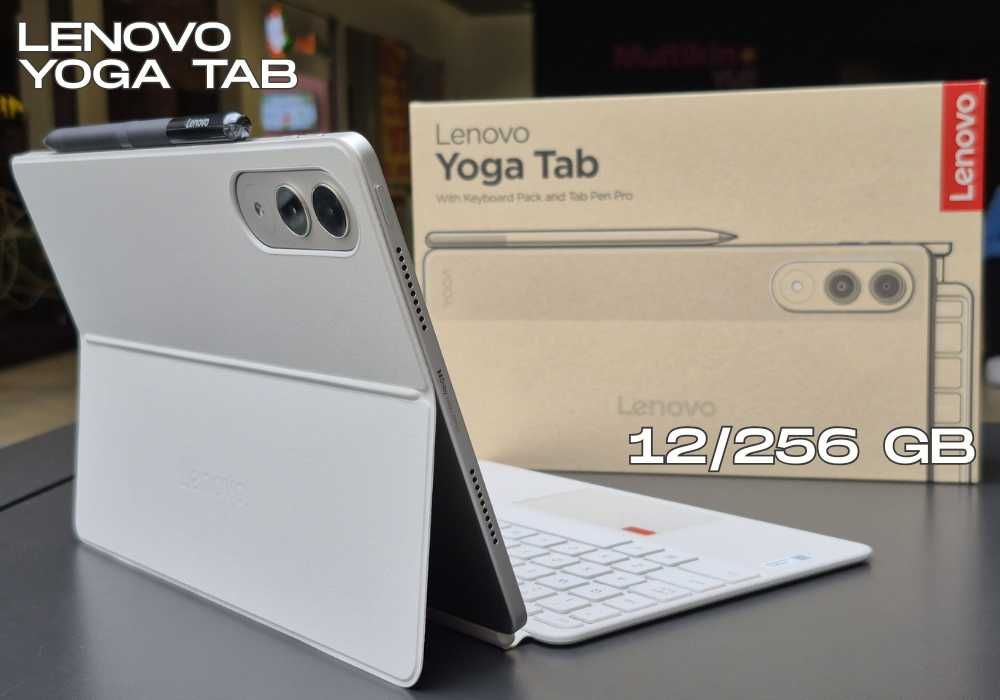 Tablet LENOVO Yoga Tab z rysikiem i klawiaturą 11,1" |  12 / 256 GB BEŻ