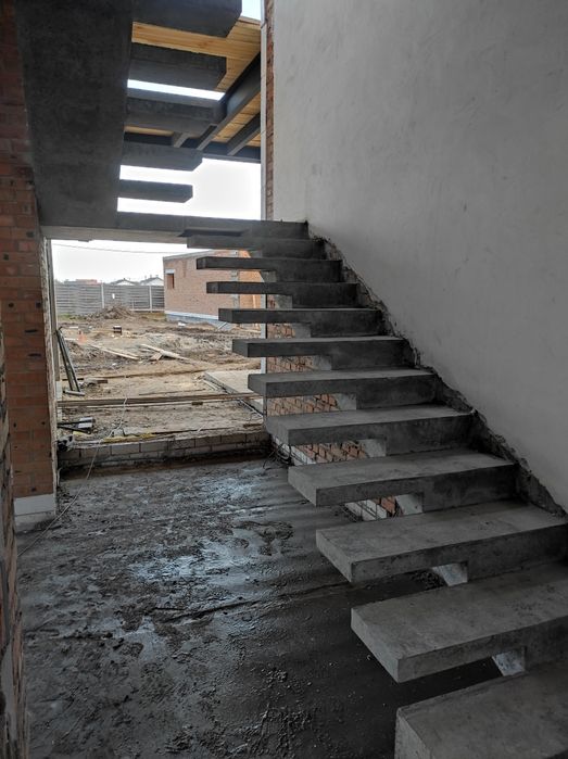 Бетонные лестницы драбини Бетонні сходи лесницы