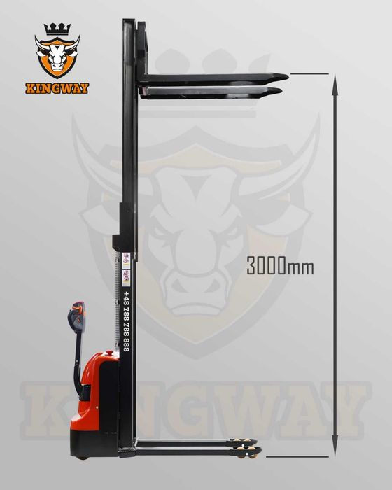 Wózek masztowy 1500 kg 3000 mm