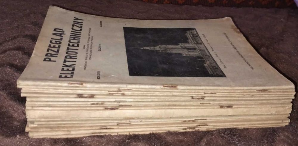 Czasopismo, gazety, Przegląd elektrotechniczny, rok 1952