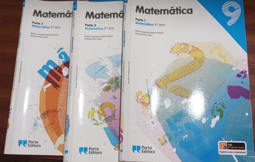 Livros matemática 9° ano
