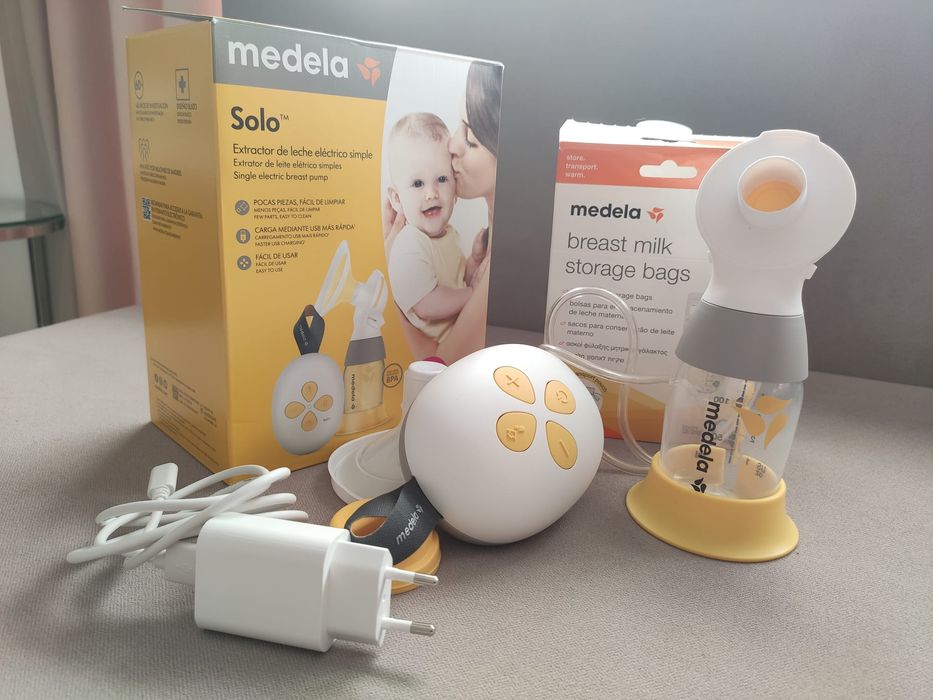 Medela bomba tira-leite solo com garantia até 07/2026