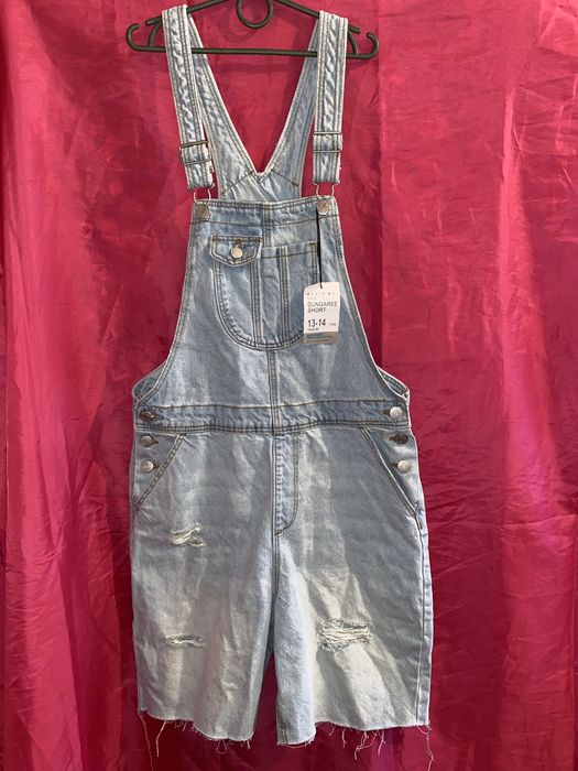 Ромпер джинс комбинезон шорты комбінезон шорти 13-14 років лет бренд
