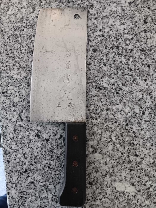 Antiguidades, cutelo japonês, anos 50/60 - óptima patina