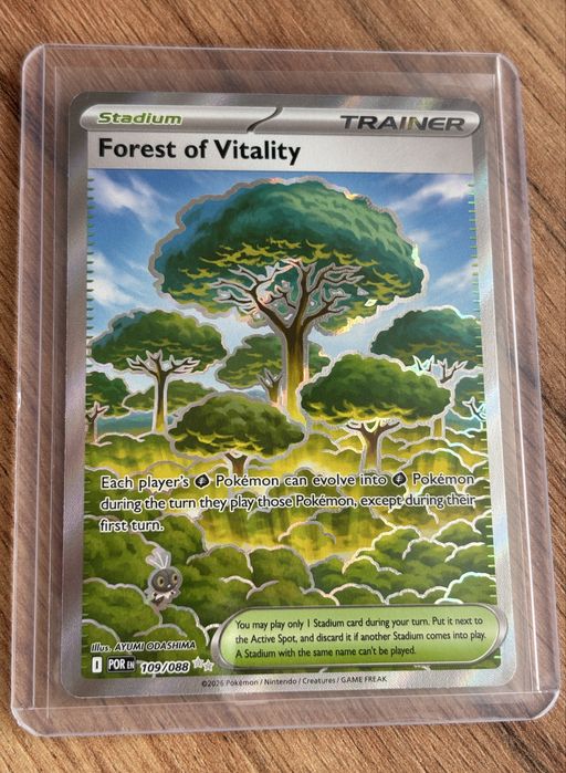 Karta Pokemon  - Mega Evolution - Perfect Order - Forest of Vitality Fullart