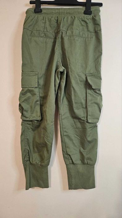 Nowe spodnie Cargo Reserved 140 bojówki joggery khaki
