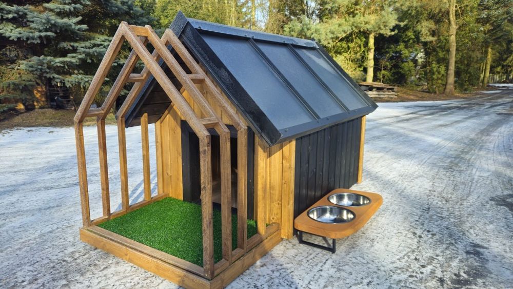Ocieplana buda dla psa stodoła Noanzo.pl