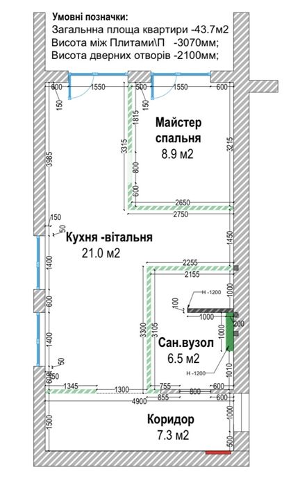 Східниця. Продаж. 1к кв.. Ремонт. Житлоло/відпочинок/інвестиція.