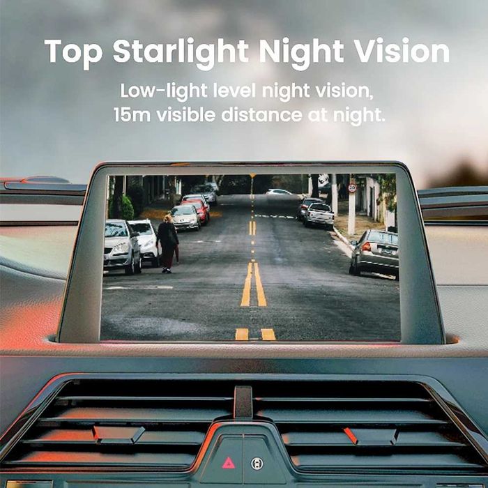 Kamera samochodowa rybie oko AHD CVBS 1920x1080P Full HD noktowizor