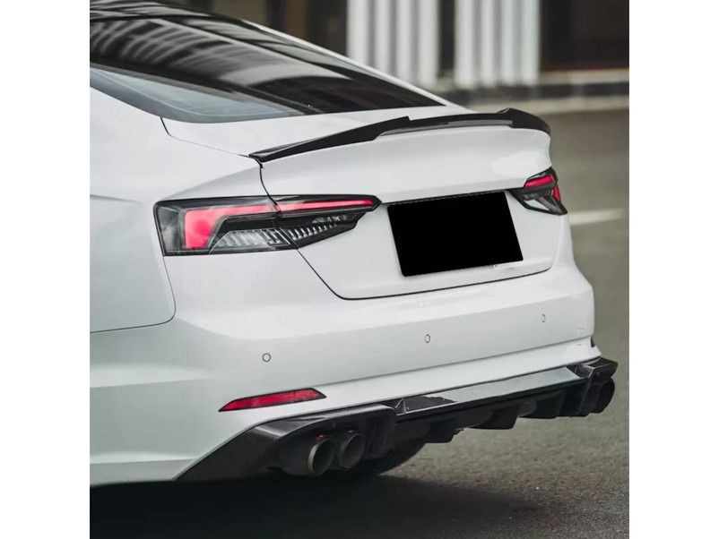 Спойлер Чорний глянець V1 на AUDI A5 B9 2016-2020 року