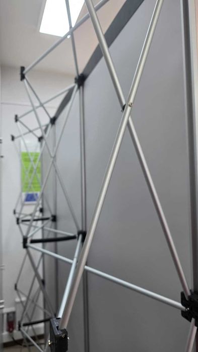 2 Malas expositor reforçada com estrutura Pop Up dobrável