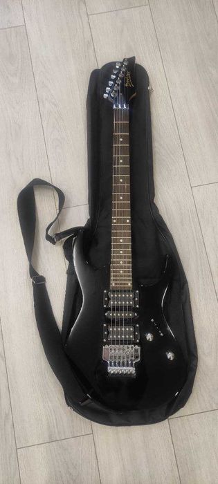 Електрогітара Deviser L-G5 BK +Комбопідсилювач 20 Ви +повний комплект