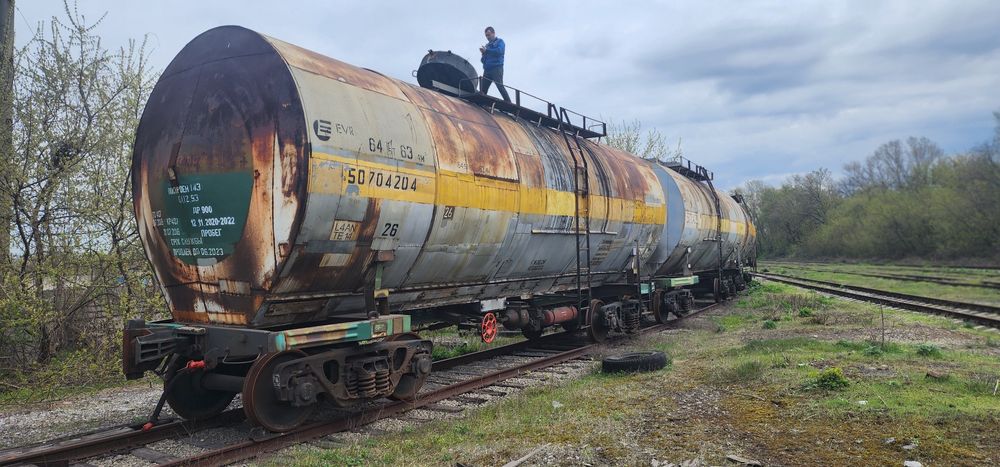 Вагоны цистерны мод 15-1534