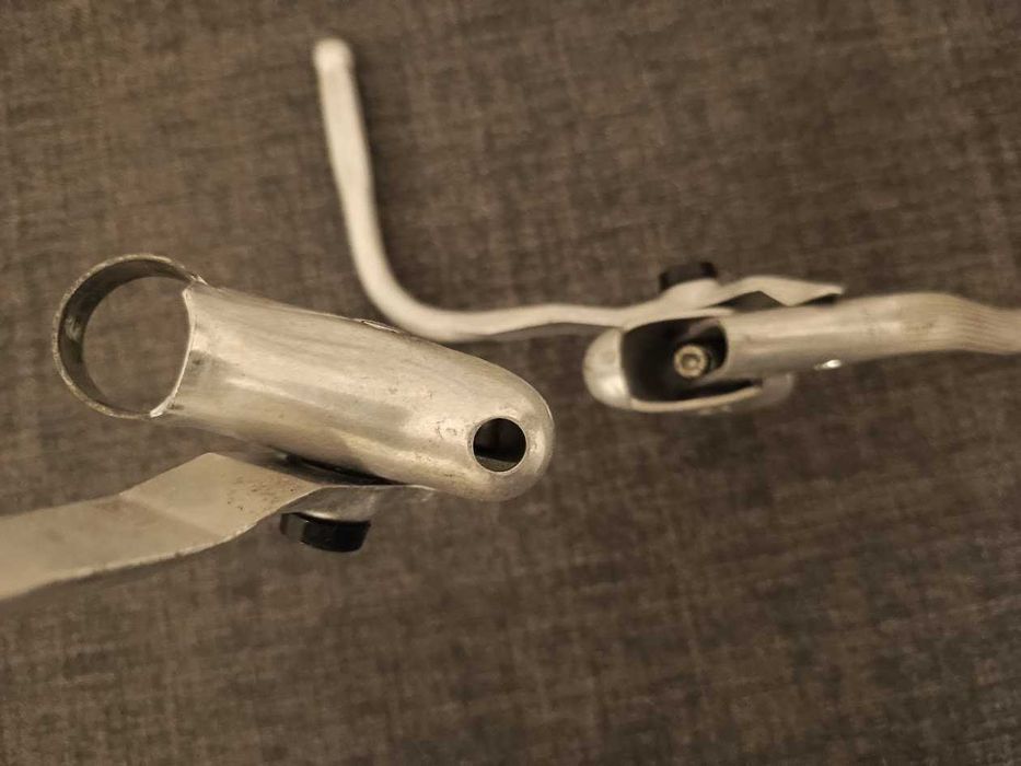 Klamki hamulcowe Weinmann retro szosowe z dodatkowymi dźwigniami Safety Levers