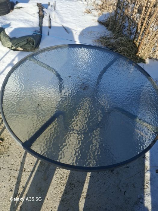 Stół ogrodowy maly i duzy