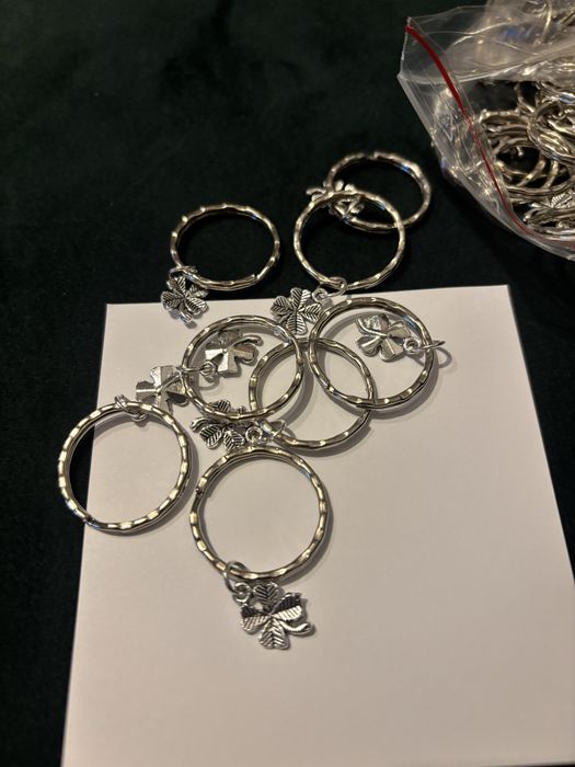 Brelok koniczynka - podziękowanie dla gości