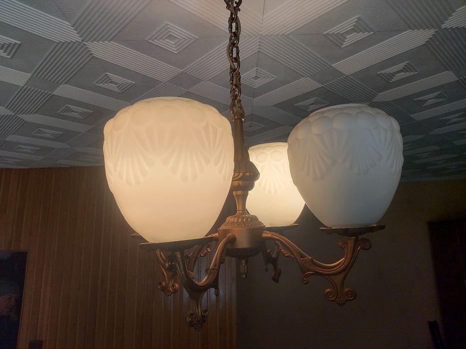Stare Lampy mosiężne